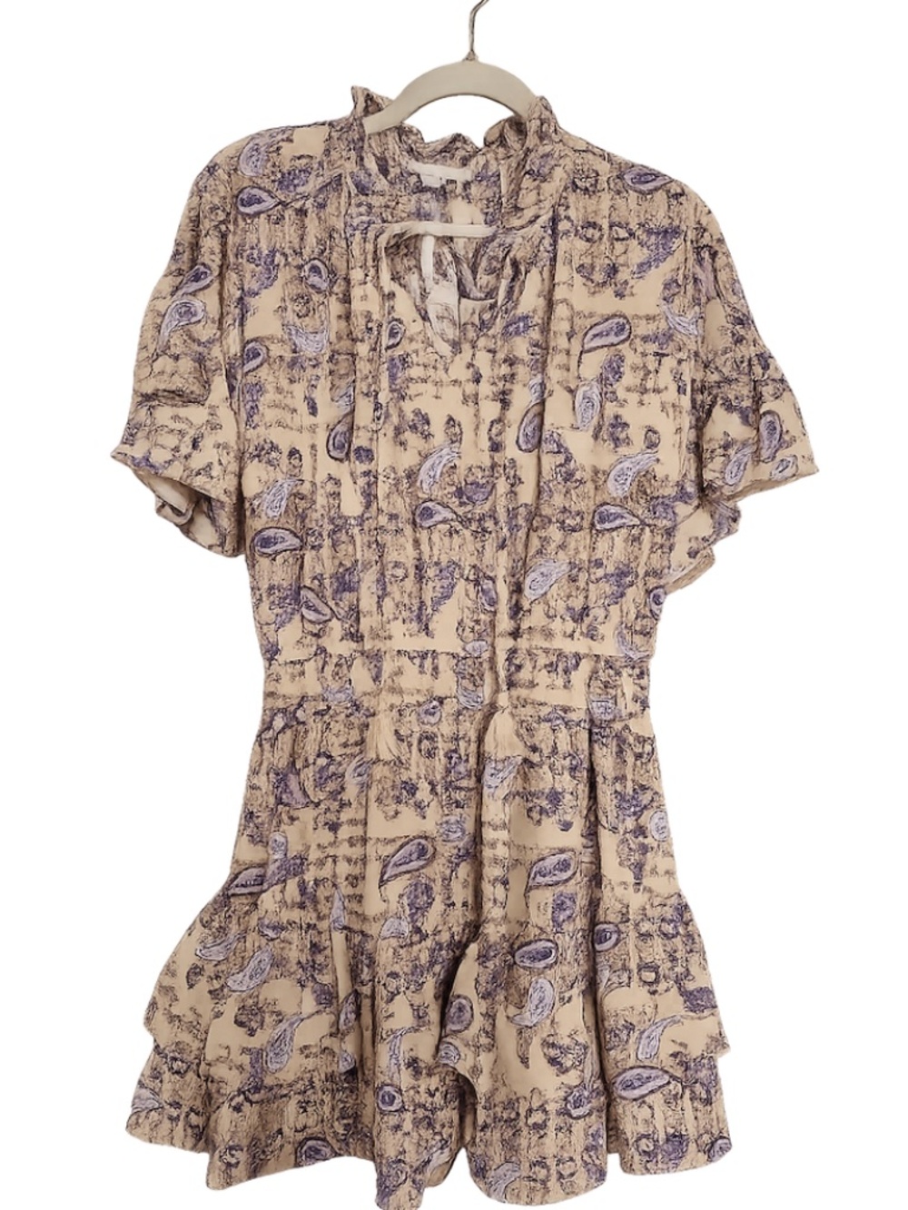 Entro Boho-Style Mini Dress